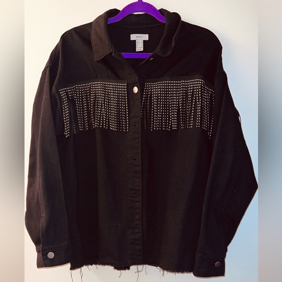 🔥Fringe Denim Jacket🔥 - Picture 1 of 1